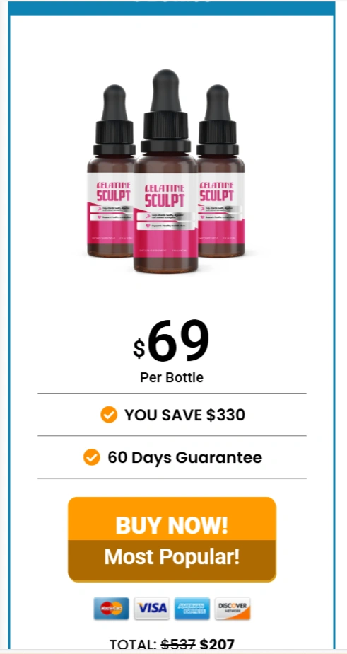 GelatineSculpt - 3 Bottle